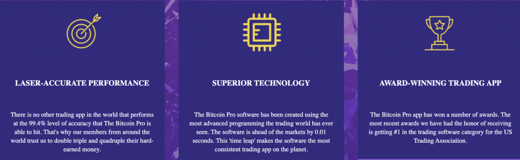 Features Of BitcoinPro